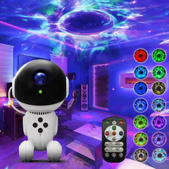 2024 Robot Starry Sky Projector Night Light