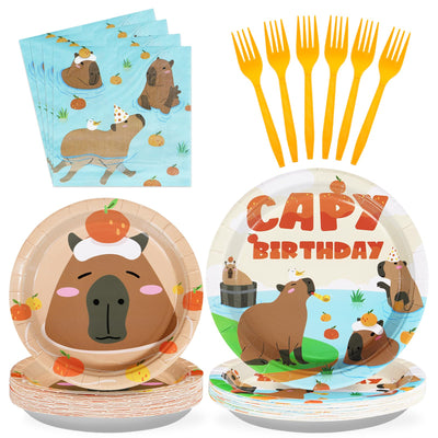96 Pcs Science Party Supplies 350 GSM Science Plates and Napkins Disposable Tableware Set Mad Scientist Dinnerware for Kids Little Scientist Decoration Favors Serves 24