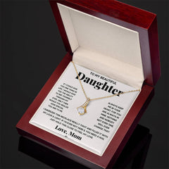 My Daughter My Everything - Alluring Beauty Necklace