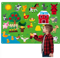 Interactive Science Discovery Felt Busy Board