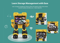 Robot Programming Piggy Bank Educational Toy