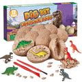 Dino Eggs Dig Kit 12 Pack Dinosaur Eggs Excavation Science Experiments Kits for Kids 4-12 Easter Basket / Stocking Stuffers Toys for 3+ 4 5 6 7 8 9 10 Year Old Boys Girl