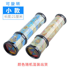 Large Rotating Kaleidoscope Prism for Kids' Education